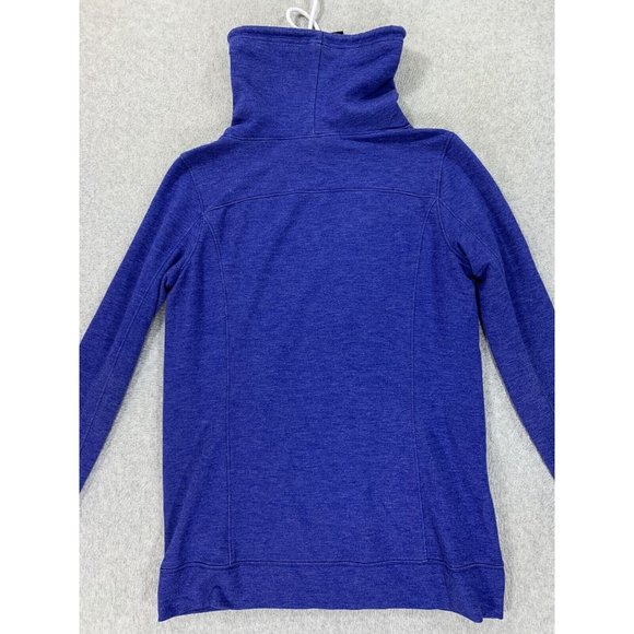 Under Armour Loose Fit Cowl Neck Pullover Sweatshirt‎ (Women's Medium) Blue - Picture 10 of 11